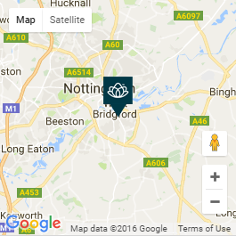 Find us Nottingham